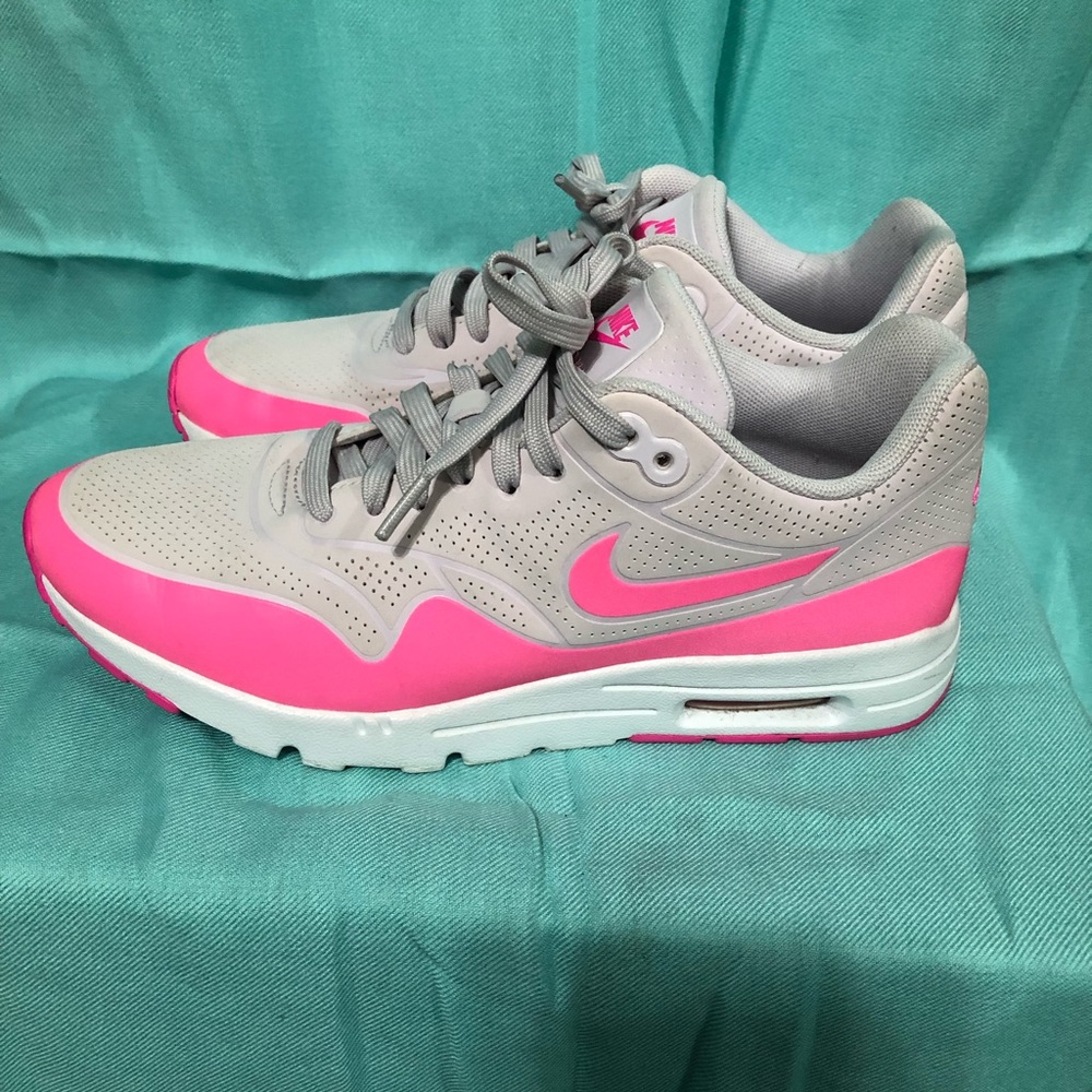 Nike Air sneakers pink/greyish white size 8